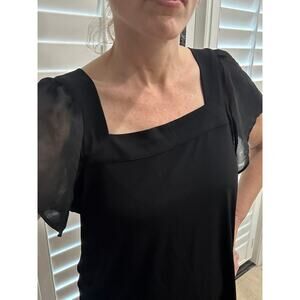 Calvin Klein Square-Cut Blouse – Pre-Loved size large